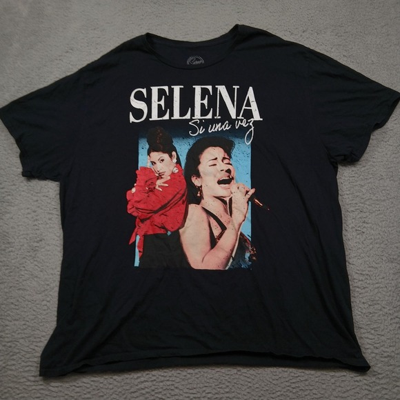 Selena Shirt Mens 3XL Si Una Vez 2021 Concert Tour Latin Music Band Tee - Picture 1 of 5